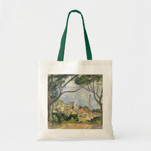 Paul Cezanne das Meer an l'Estaque, 1878 Tragetasche