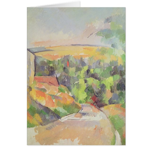 Paul Cezanne | Das Straßenbend, 1900-1906 (Vorne)