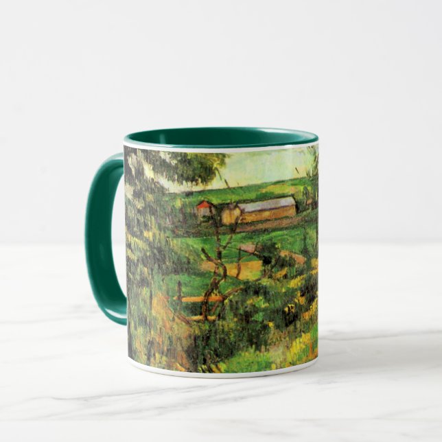Paul Cezanne, Das Tal der Oise, Tasse (Vorderseite Links)