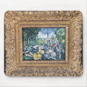 Paul Cezanne   Dejeuner sur l'herbe, 1876-77 Mousepad