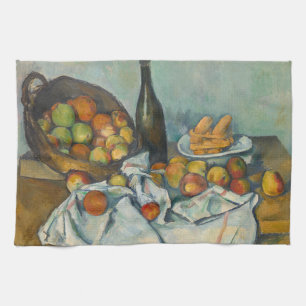 Paul Cezanne - Der Apfelkorb Geschirrtuch
