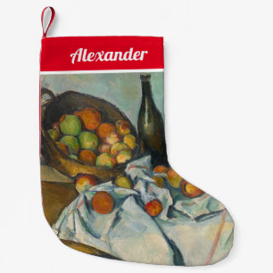 Paul Cezanne - Der Apfelkorb Kleiner Weihnachtsstrumpf