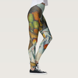 Paul Cezanne - Der Apfelkorb Leggings