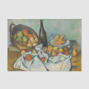 Paul Cezanne - Der Apfelkorb Seidenpapier
