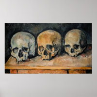 Paul Cezanne - Der Drei Schädel