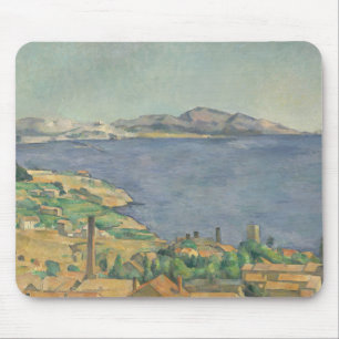 Paul Cezanne   der Golf von Marseille gesehen von Mousepad
