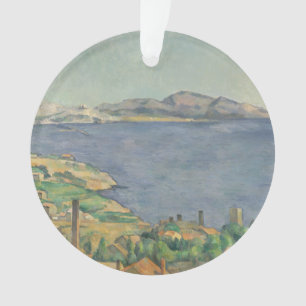 Paul Cezanne der Golf von Marseille gesehen von Ornament