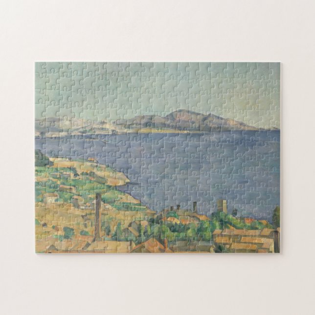 Paul Cezanne| Der Golf von Marseille von L' Puzzle (Horizontal)