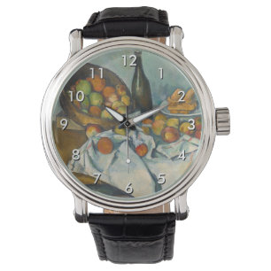 Paul Cezanne - Der Korb der Äpfel Armbanduhr
