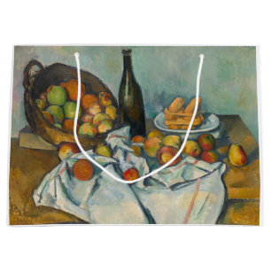 Paul Cezanne - Der Korb der Äpfel Große Geschenktüte