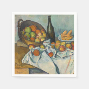 Paul Cezanne - Der Korb der Äpfel Serviette