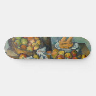 Paul Cezanne - Der Korb der Äpfel Skateboard