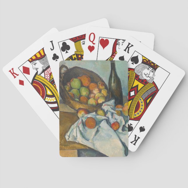 Paul Cezanne - Der Korb der Äpfel Spielkarten (Rückseite)