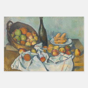 Paul Cezanne - Der Korb mit Äpfeln Geschenkpapier Set