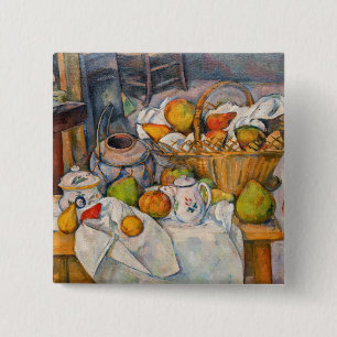 Paul Cezanne - Der Küchentisch Button