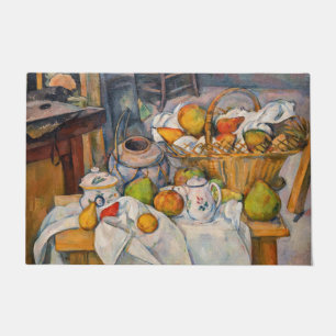 Paul Cezanne - Der Küchentisch Fußmatte