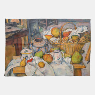 Paul Cezanne - Der Küchentisch Geschirrtuch