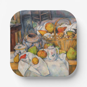 Paul Cezanne - Der Küchentisch Pappteller