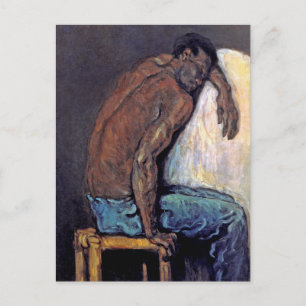 Paul Cezanne - Der Neger Scipio Feine Kunstmalerei Postkarte