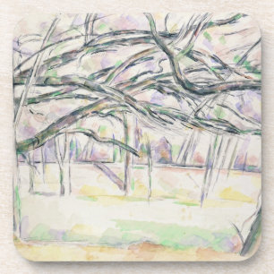 Paul Cezanne   der Obstgarten, c.1895 (w/c auf Getränkeuntersetzer