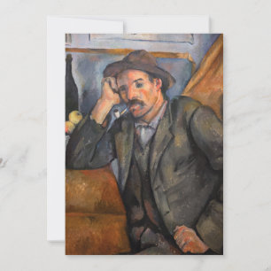 Paul Cezanne - Der Raucher Dankeskarte