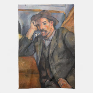 Paul Cezanne - Der Raucher Geschirrtuch