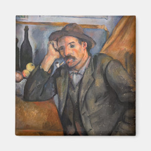 Paul Cezanne - Der Raucher Magnet