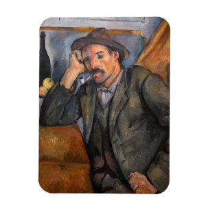 Paul Cezanne - Der Raucher Magnet