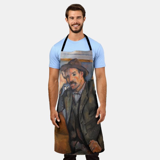 Paul Cezanne - Der Raucher Schürze (Getragen)