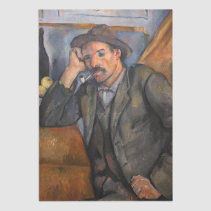 Paul Cezanne - Der Raucher Seidenpapier