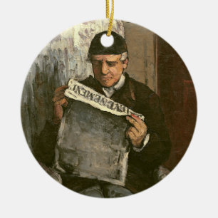 Paul Cezanne   der Vater des Künstlers, "L'� v Keramik Ornament