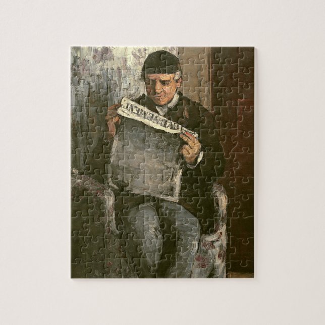Paul Cezanne | der Vater des Künstlers, "L'� v� Puzzle (Vertikal)