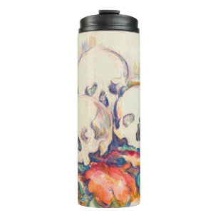 Paul Cezanne - Die drei Schädel Aquarell Thermosbecher