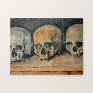 Paul Cezanne - Die drei Schädel Puzzle
