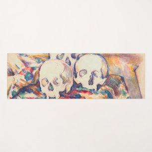 Paul Cezanne - Die drei Totenkopf-Aquarell Yogamatte