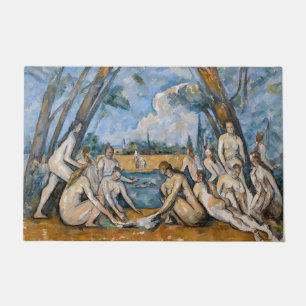 Paul Cezanne - Die großen Badenden Fußmatte