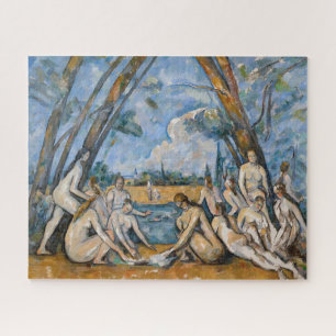 Paul Cezanne - Die großen Badenden Puzzle