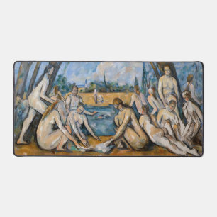 Paul Cezanne - Die großen Badenden Schreibtischunterlage