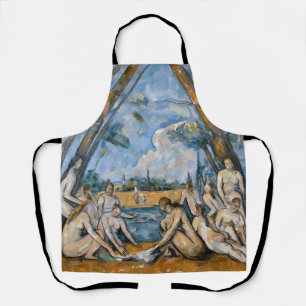 Paul Cezanne - Die großen Badenden Schürze