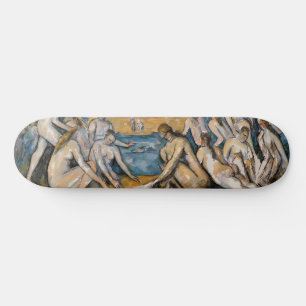Paul Cezanne - Die großen Badenden Skateboard