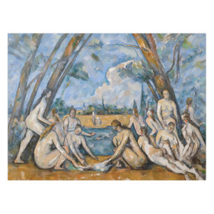 Paul Cezanne - Die großen Badenden Tischdecke