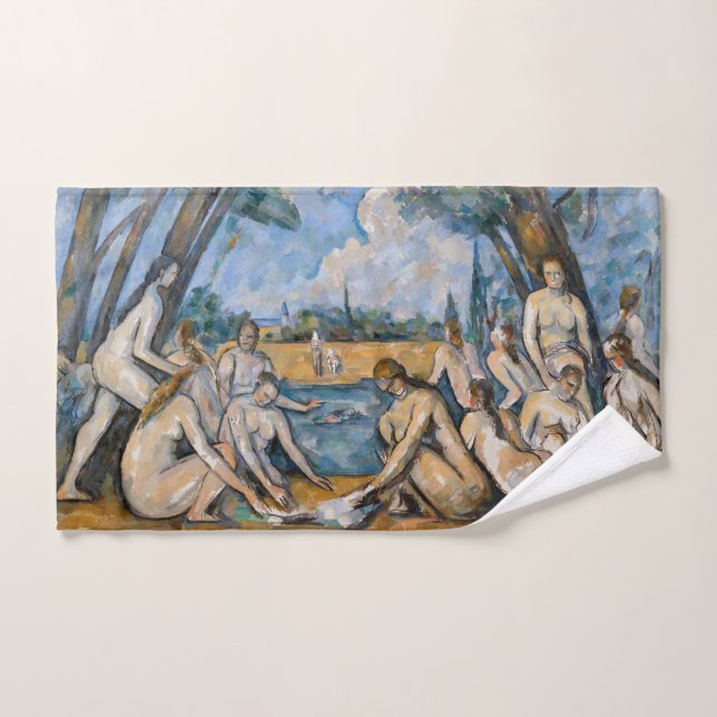 Paul Cezanne - Die großen Bathers Badhandtuch Set (Handtuch)