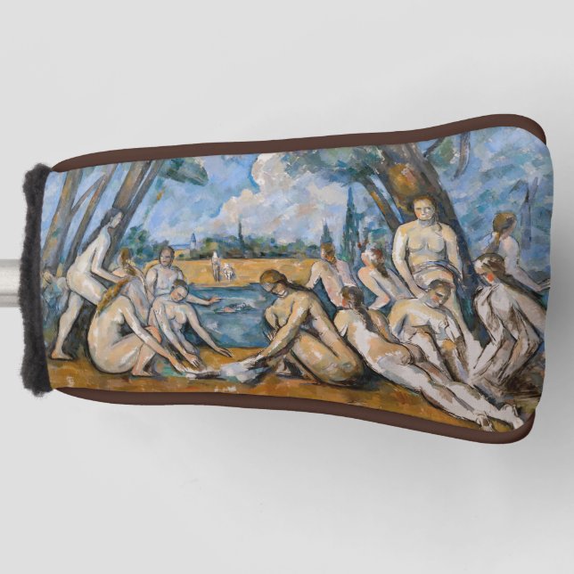 Paul Cezanne - Die großen Bathers Golf Headcover (Vorderseite)