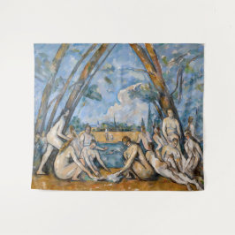 Paul Cezanne - Die großen Bathers Wandteppich