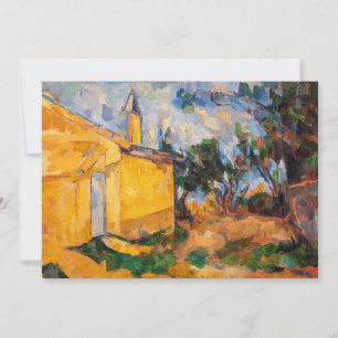 Paul Cezanne - Die Hütte von Jourdan Dankeskarte