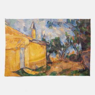 Paul Cezanne - Die Hütte von Jourdan Geschirrtuch