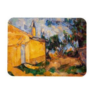 Paul Cezanne - Die Hütte von Jourdan Magnet