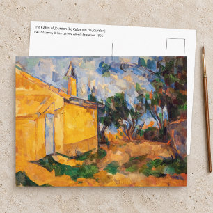 Paul Cezanne - Die Hütte von Jourdan Postkarte