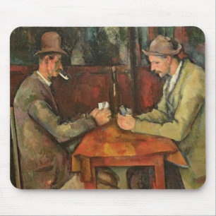 Paul Cezanne  Die Kartenspieler, 1893-1996 Mousepad