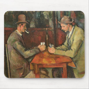 Paul Cezanne Die Kartenspieler, 1893-1996 Mousepad